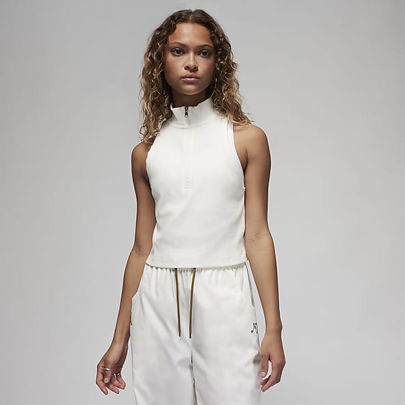 Women's White Tank Tops & Sleeveless Shirts. Nike IE