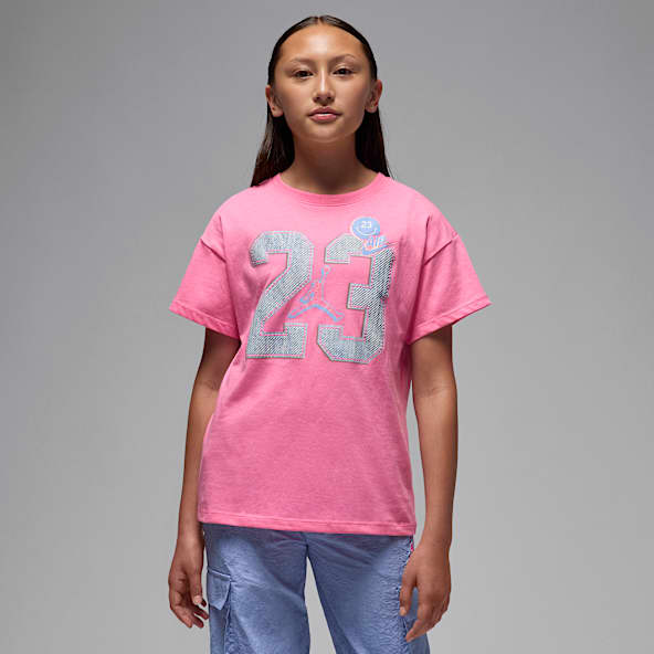 Jordan Blue Jeans and Bling Big Kids' T-Shirt