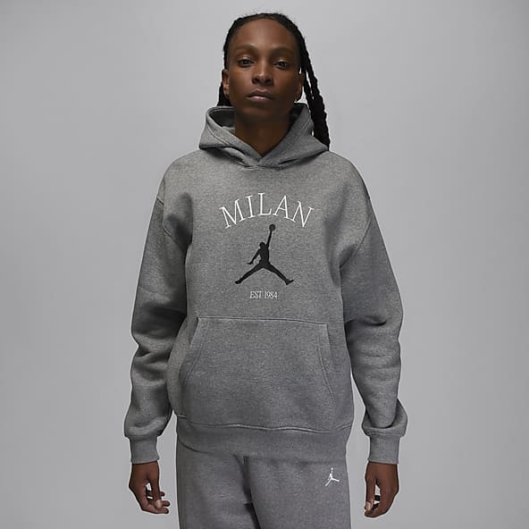  Nike Air Jordan - Sudadera con capucha para hombre  (negro/blanco/logotipo Jumpman, talla M), Blanco : Ropa, Zapatos y Joyería
