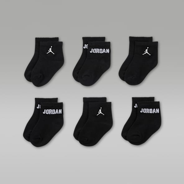 Jordan Everyday Essentials Κάλτσες μέχρι τον αστράγαλο για βρέφη και νήπια (έξι ζευγάρια)