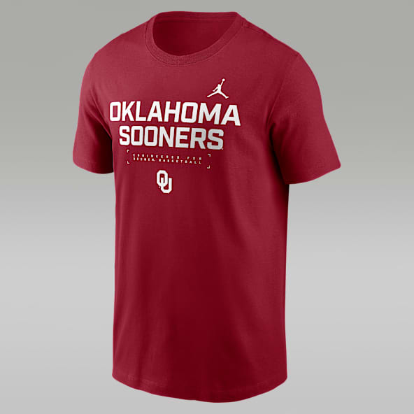 Oklahoma Courtside Basketball Oklahoma Courtside Basketball Men's Jordan Brand Dri-FIT College T-Shirt