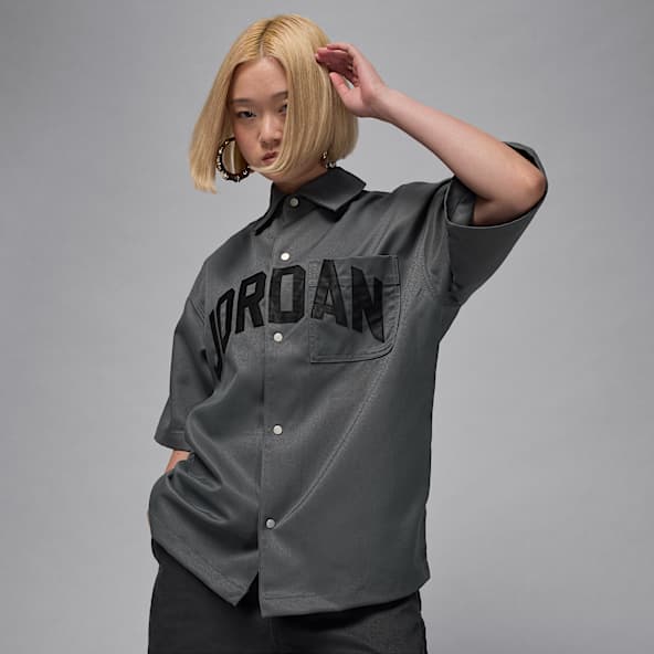 Jordan Flight Women's Woven Short-Sleeve Top
