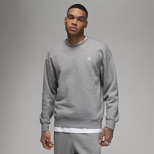 Grey nike sweatshirt mens outlet