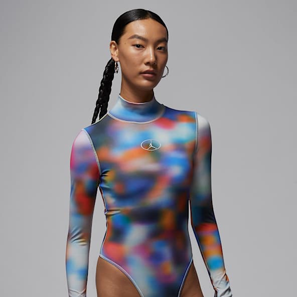 Jordan Flight Mountainside Jordan Flight Mountainside Women's Printed Long-Sleeve Bodysuit