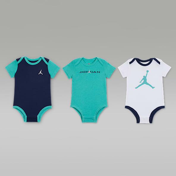 Jordan Brooklyn Essentials Lot de trois bodys pour bébé (0-9 mois)