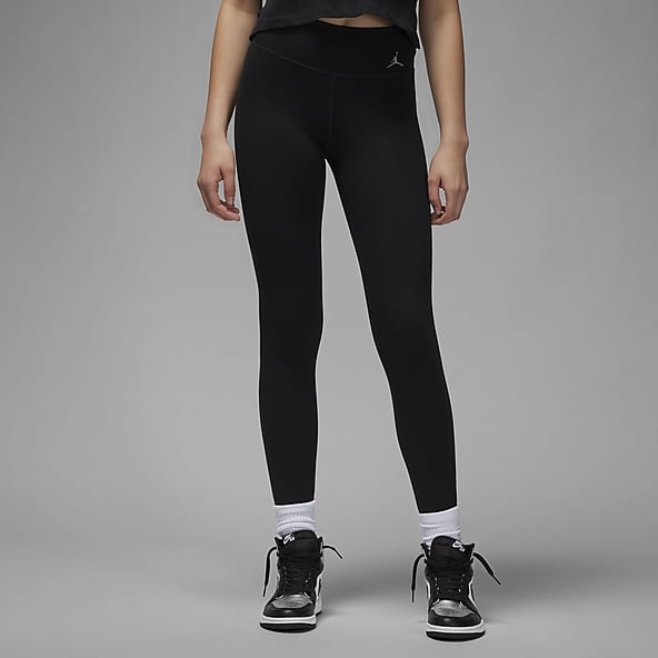 Nike Dri-Fit Leggings Women's Small Black Ankle Inside Pocket Mesh