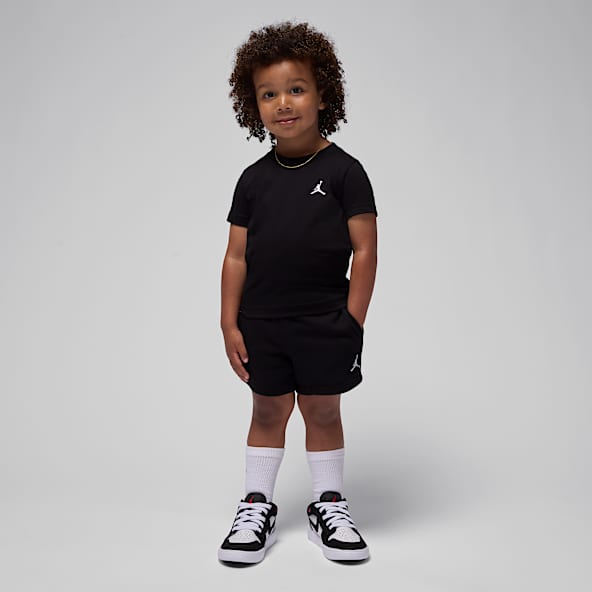 Jordan Brooklyn Essentials Conjunto de shorts de 2 piezas de French Terry infantil