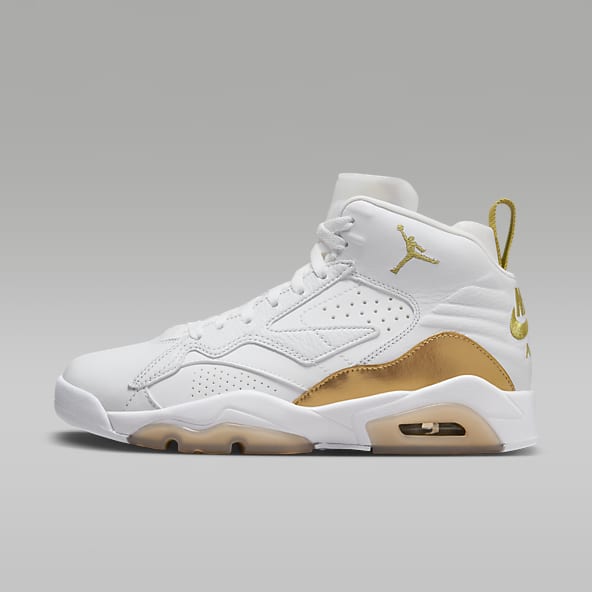 Jordan retro 7 top white and gold