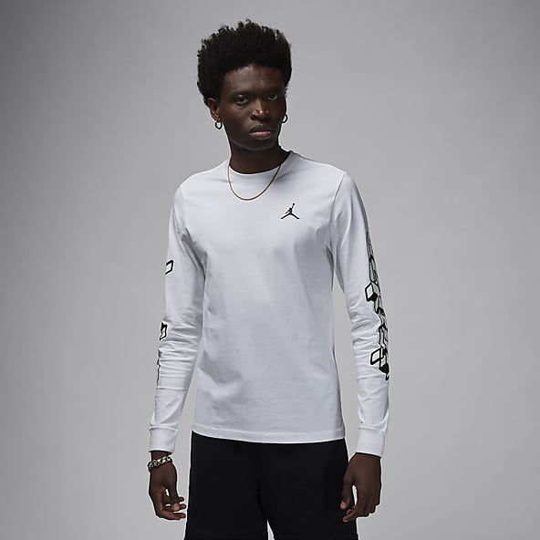 Camisetas manga hotsell larga nike hombre