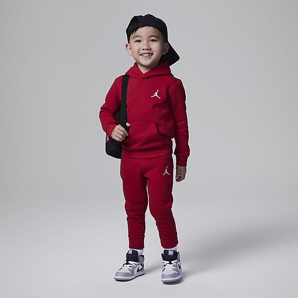Nike Air Jordan Jumpman Hoodie Big Kids Boys 6 Track Red Hoodie BRAND NEW