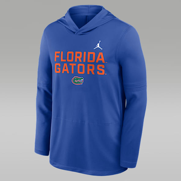 Florida Sideline Men's Jordan Brand Dri-FIT College Long-Sleeve Hooded Top