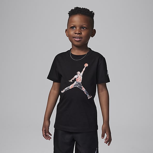 Camiseta Jordan para Niño Blanca