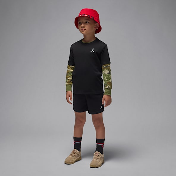 Jordan Brooklyn Essentials Little Kids' 2-Piece French Terry Shorts Set