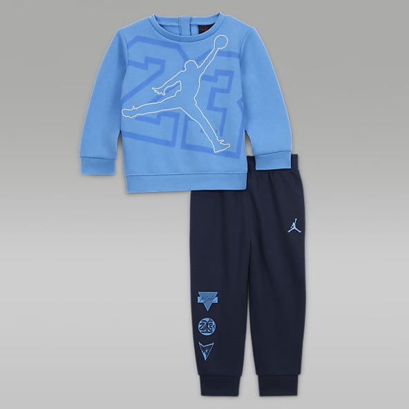 Jordan "See Me Shine" Baby (12-24M) 2-Piece Crew Set