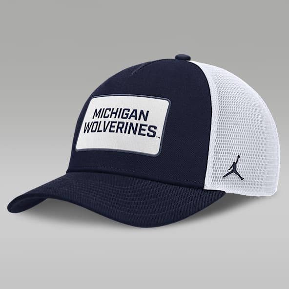 Michigan On-Field Rise Men's Nike Jordan Brand College Trucker Adjustable Hat