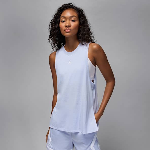 Jordan Sport Jordan Sport เสื้อกล้ามผู้หญิงลายข้าวหลามตัด