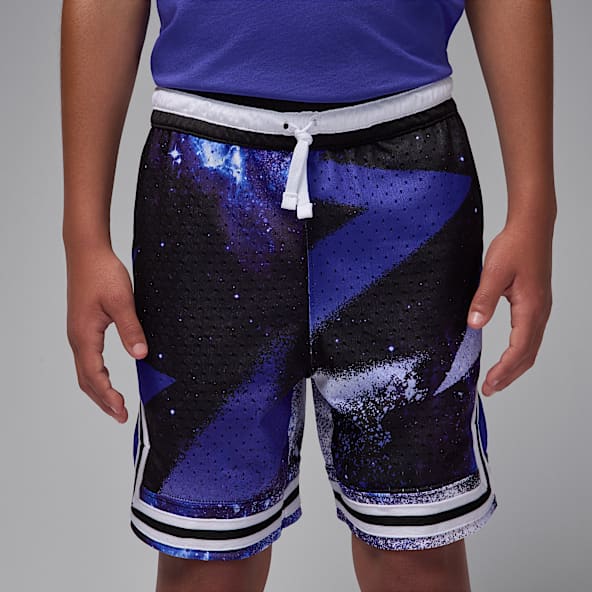 Jordan Dri-FIT Big Kids' MJ Printed Sport Diamond Shorts