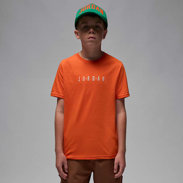 Jordan Big Kids' Embroidered Logo T-Shirt