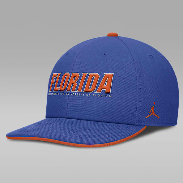 Florida On-Field Club Gorra universitaria marca Jordan Dri-FIT ajustable para hombre