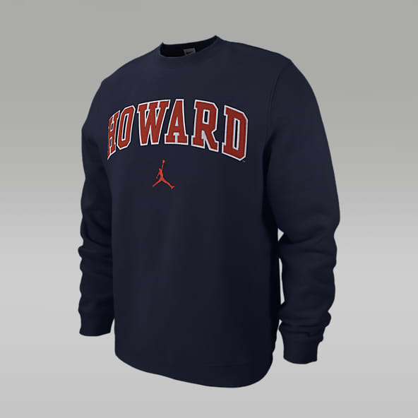 Howard Club Fleece Men's Jordan College Crew-Neck Sweatshirt