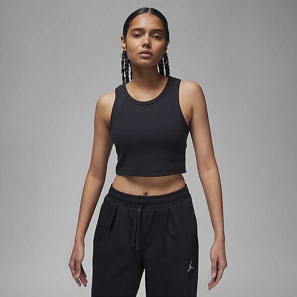 Nike, Tops, Nike Womens Small Black Semi Sheer Athletic Tank Top Ribbed  Stylized