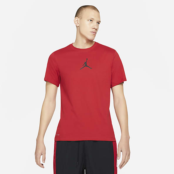 Jordan hot sale shirt red
