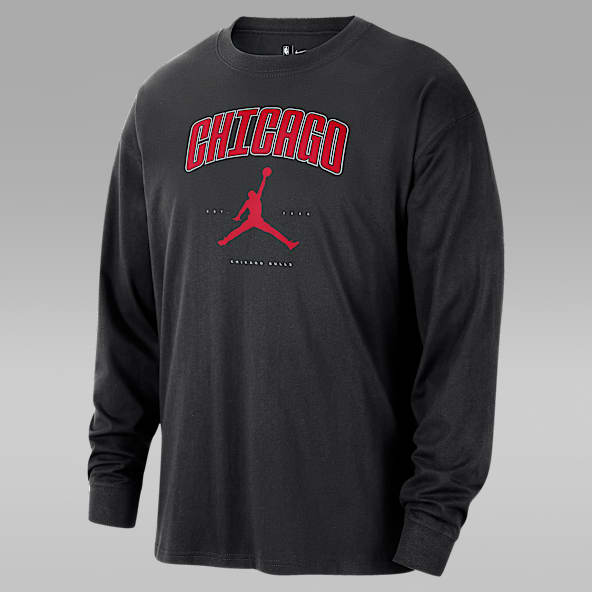 Chicago Bulls Essential T-shirt à manches longues Jordan NBA pour homme