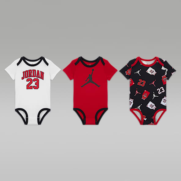 Jordan Jordan Baby (3-6M) 23 Jersey 3-Pack Bodysuits