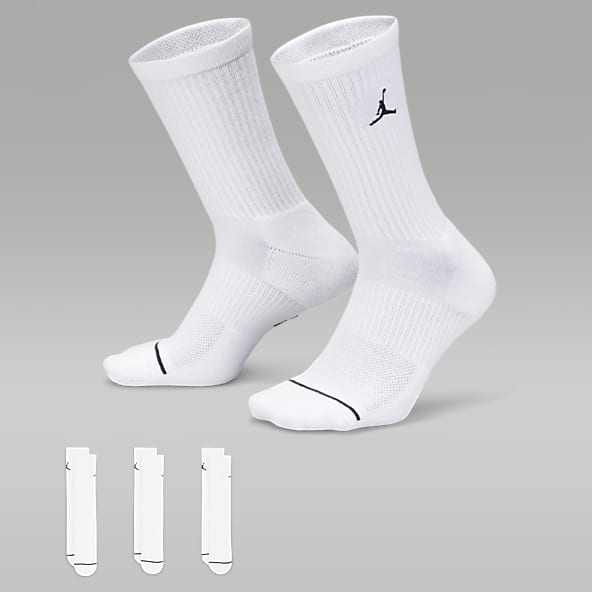 Nike Calcetines de Navidad de baloncesto para mujeres 4-6 jóvenes, 3Y-5Y,  color blanco