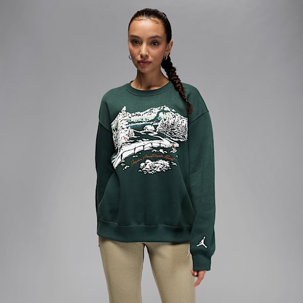 Jordan Brooklyn Fleece Jordan Brooklyn Fleece Women's Crew-Neck Sweatshirt