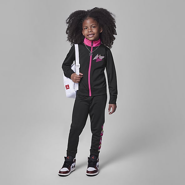 Ensemble de Survêtement Nike Core BF Noir pour Enfant - Manches
