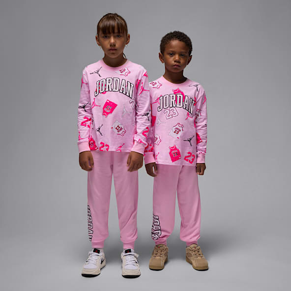 Jordan Jordan Completo con pantaloni e maglia a manica lunga 23 – Bambino/a