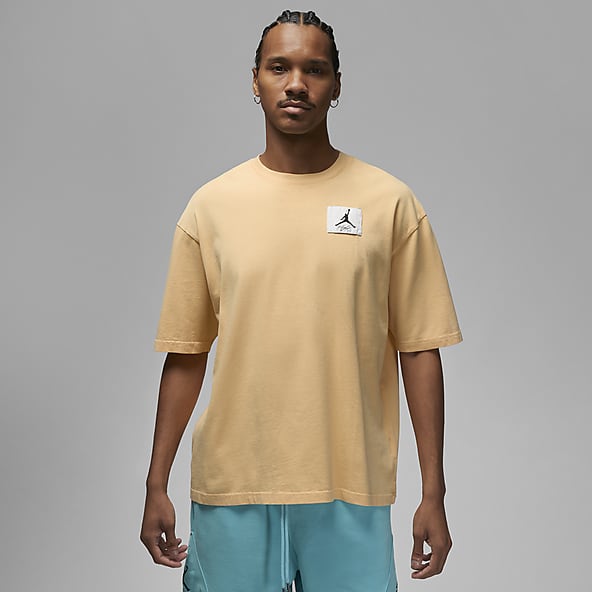 Nike Men's T-Shirt - Cream - XXL