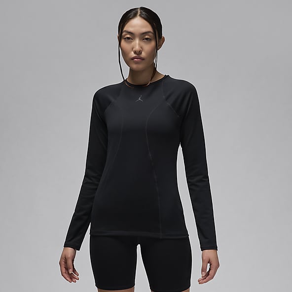 Women's Compression Shirt Dry Fit Long Sleeve Running Athletic T