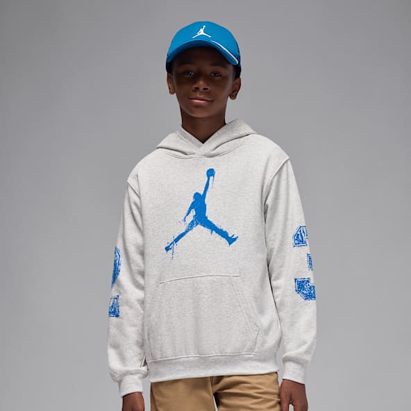 Jordan MVP Big Kids' Jumpman Fleece Pullover Hoodie