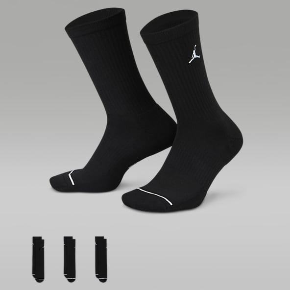 Nike Lot de 3 paires de chaussettes de basket-ball unisexes pour adulte  Gris Taille unique 39-42, gris, taille unique