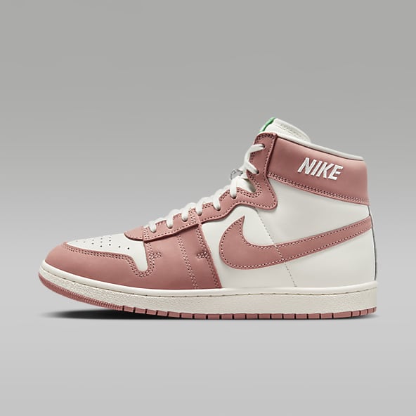 Pink nike air sales jordans