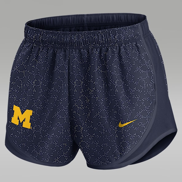 Michigan Pattern Tempo Women's Nike College Dri-FIT Shorts
