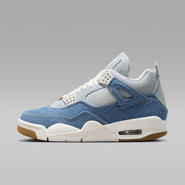 Air Jordan 4 Retro "Worn Blue" Women's Shoe