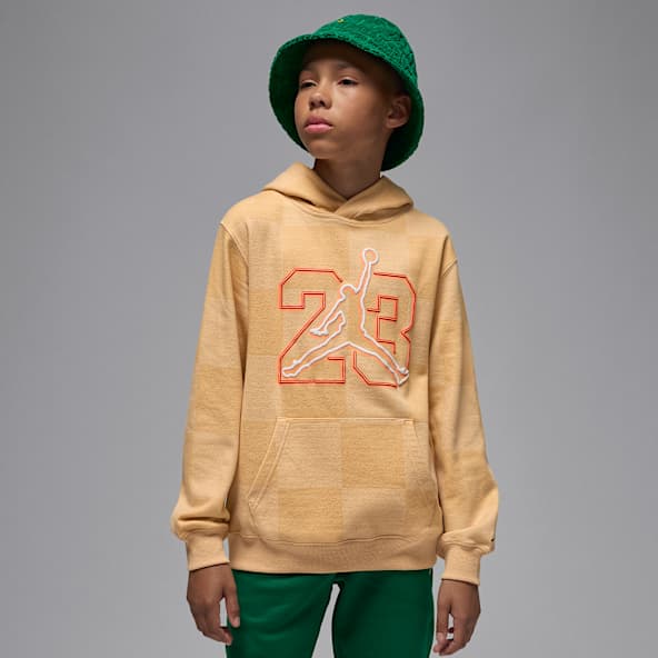 Jordan Sudadera con gorro sin cierre Deep Dish para niños talla grande
