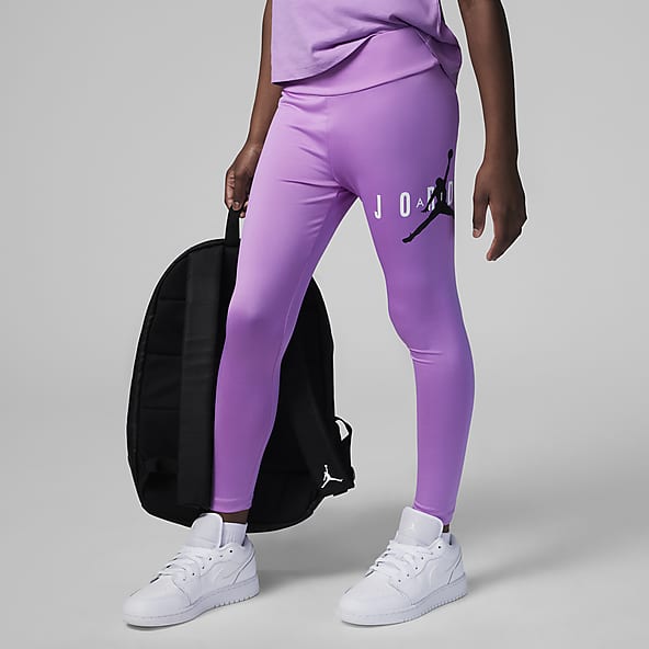 Older Kids (XS-XL) Purple Lifestyle Tights & Leggings. Nike SI