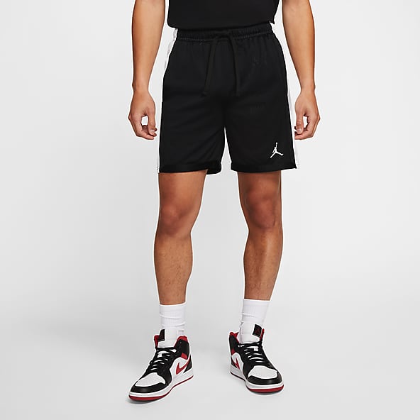 Nike Air Jordan Mens Shorts Black Cotton Athletic  Hypebeast streetwear,  Black nikes, Mens cotton shorts