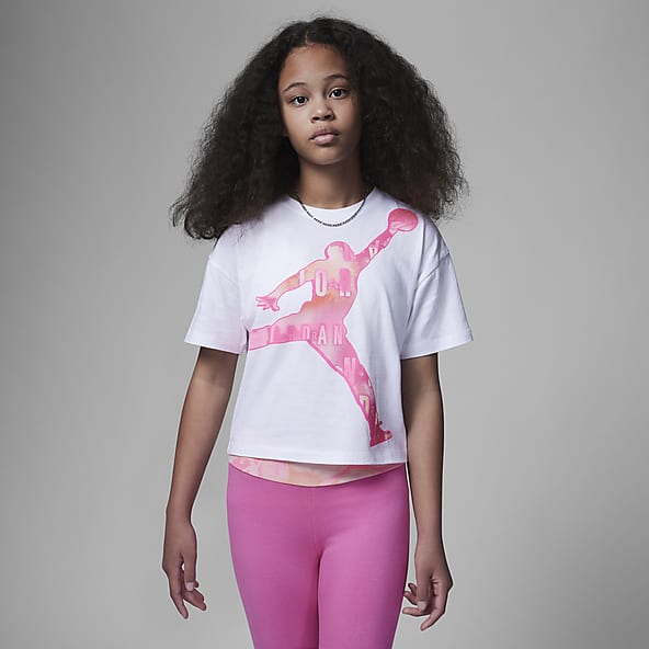 Jordan t shirts hotsell for girls