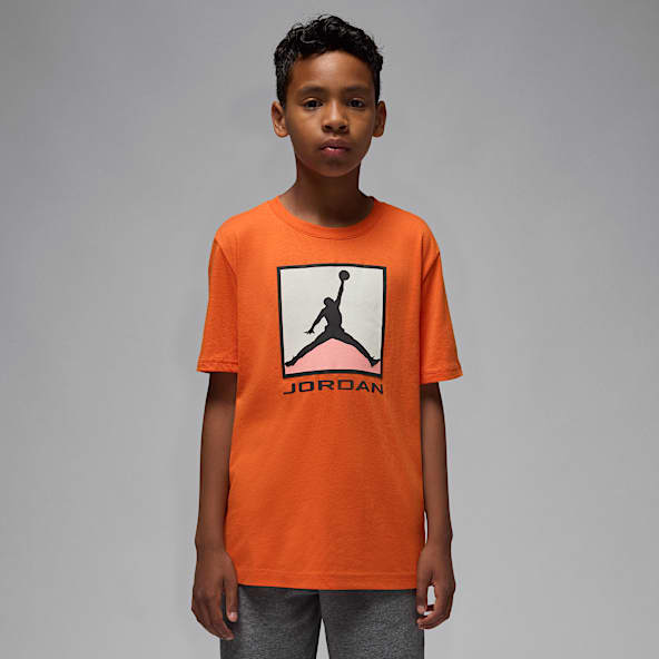 Jordan Flight Essentials Older Kids' Boxed Logo 3.0 T-Shirt