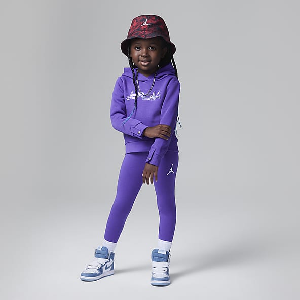 Girls Purple & Black Bling Nike Set (Youth Sizes)