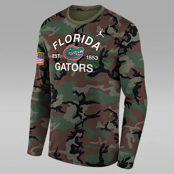 Florida 2025 Military Appreciation Legend Florida 2025 Military Appreciation Legend Men's Jordan Brand Dri-FIT College Long-Sleeve T-Shirt