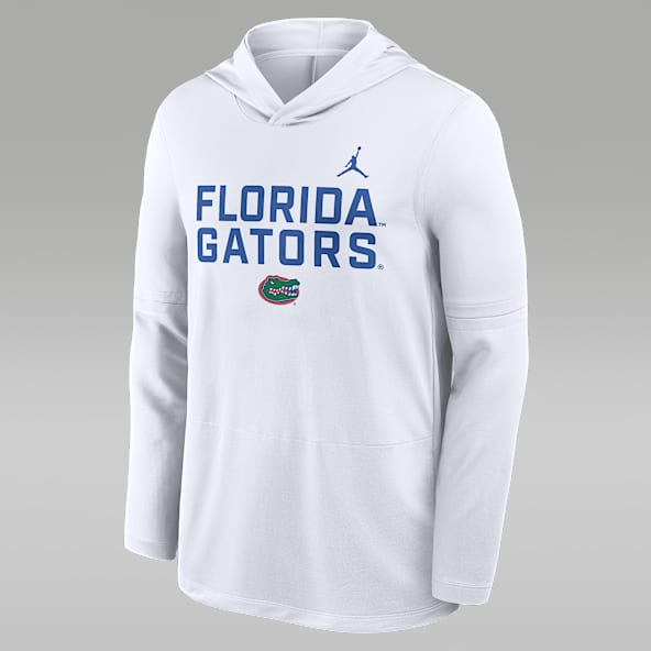 Florida Sideline Men's Jordan Brand Dri-FIT College Long-Sleeve Hooded Top