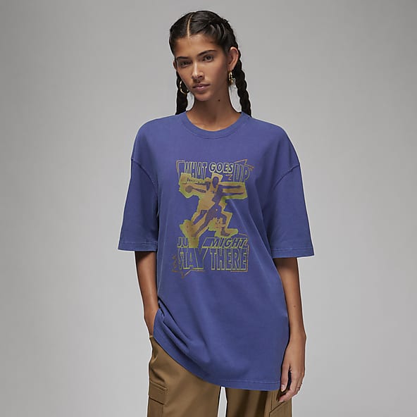 Purple jordan t shirts hotsell