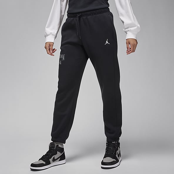 Nike Women's Straight Leg Sweatpants Black Size Small Gray Stripe A1W