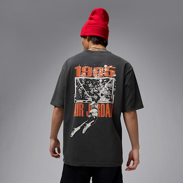 Jordan Brooklyn Playera oversized con gráfico para hombre